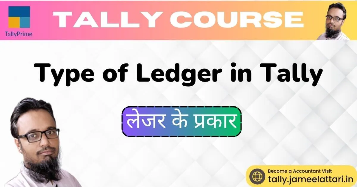 type of ledger in tally